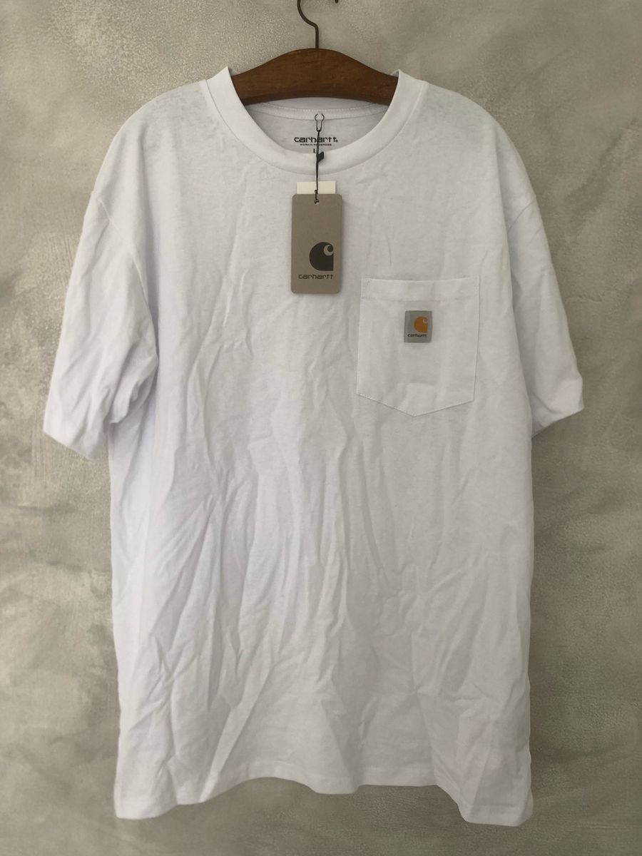 Camiseta Carhartt - Pocket Branca